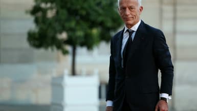 Le président du Medef, Patrick Martin, le 4 octobre 2024 à Paris