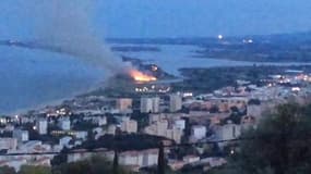 Incendie près de l'étang de Biguglia - Témoins BFMTV