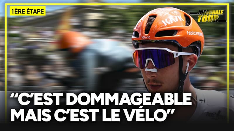 Tour de France la frustration de Kevin Vauquelin apres sa crevaison dans le contre la montre 2315184