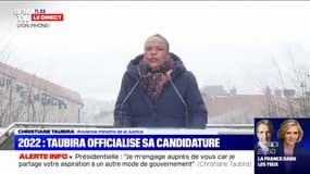 Christiane Taubira: "Je m'engage auprès de vous car je partage votre aspiration à un autre mode de gouvernement"