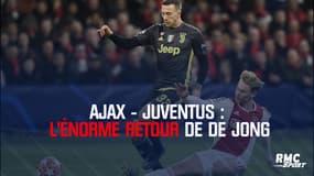 Ajax-Juventus : l'énorme retour de De Jong