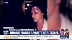 Nabilla a fait de la publicité pour le bitcoin