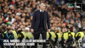 Mercato : Le Real Madrid voudrait garder Zidane
