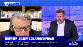 Gilbert Collard: "Je n'ai pas l'impression qu'en rejoignant les idées d'Eric Zemmour, je trahis les idées du Rassemblement National"