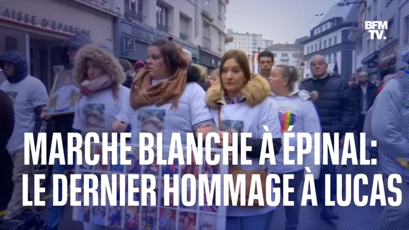 Marche blanche pour Lucas: le dernier hommage à Épinal
