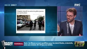 L'Egypte interdit les 'gilets jaunes'. La production est interdite jusque fin janvier.