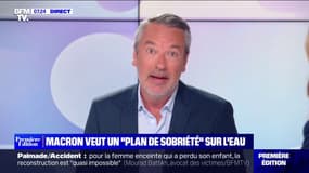 Sécheresse: Emmanuel Macron veut "un plan de sobriété" sur l'eau