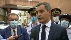 Gérald Darmanin à Choisy-le-Roi. 