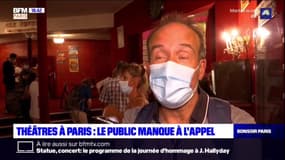 Paris: le public manque toujours à l'appel des théâtres