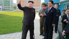 Selon l'agence KCNA, Kim Jong-un a visité un nouveau complexe résidentiel construit à Pyongyang, la capitale nord-coréenne.