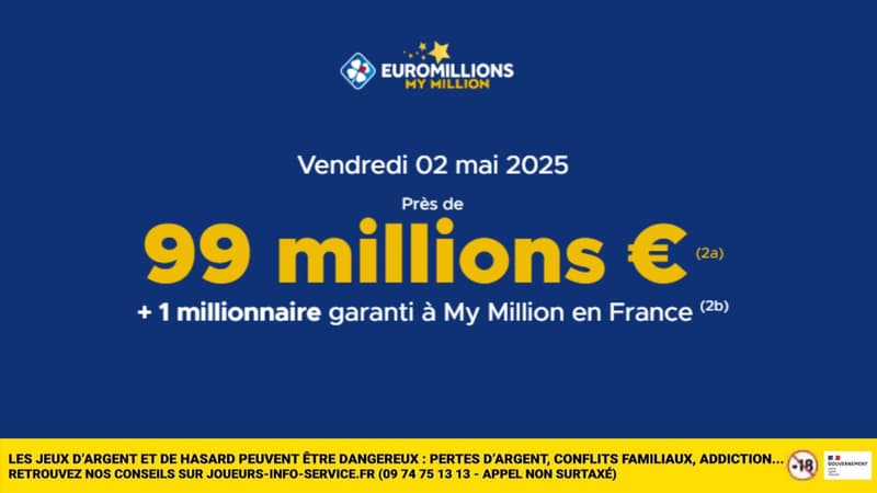 FDJ : la cagnotte Euromillions atteint les 99 millions d’euros, et si c’était votre jour de chance ?