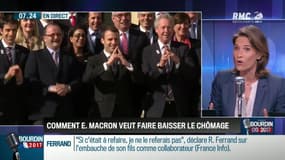 QG Bourdin 2017 : Comment Emmanuel Macron compte-t-il faire baisser le chômage ? - 25/05