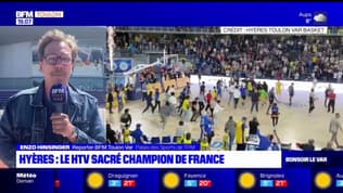 Hyères: le HTV Basket sacré champion de France de NM1