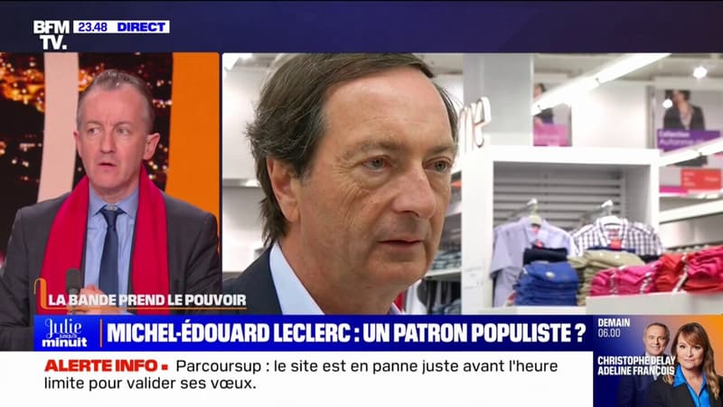 LA BANDE PREND LE POUVOIR - Michel-Édouard Leclerc: un patron populiste?