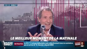 "J'aime ma femme, mais ça fait plaisir": Jean-Jacques Bourdin rougit après une demande en mariage en direct