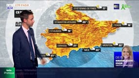 Météo Côte d’Azur: le soleil domine mais le risque orageux persiste ce jeudi, 30°C attendus à Nice