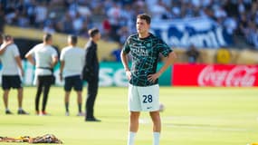 Benjamin Pavard avant le match Inter Milan-Monterrey (1-1, Coupe du monde des clubs), le 18 juin 2025