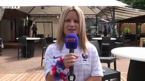 Football / Aurélie Valbuena : "Mathieu est très concentré" 04/07