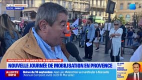 Grève du 18/09 : Le cortège marseillais se prépare à quitter le Vieux-Port vers la Porte d'Aix