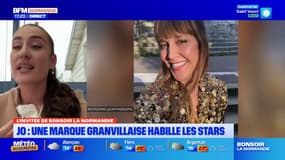 Cassandre Lemeilleur, créatrice de la marque de prêt-à-porter granvillaise Amour Collective, a habillé Daphné Bürki