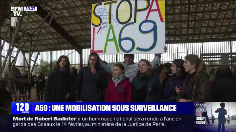 Rassemblement contre l'autoroute A69 dans le Tarn: soutien de Greta Thunberg et mobilisation sous surveillance