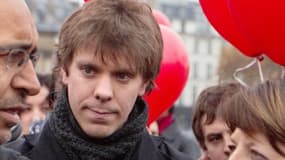 Thierry Marchal-Beck, ancien président du Mouvement des jeunes socialistes, en novembre 2011 à Paris