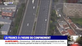 Confinement: ces images de l'hélicoptère BFMTV montrent Paris déserte en pleine heure de pointe
