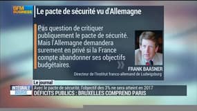 Ce que Bruxelles pense de la priorité à la sécurité de la France 