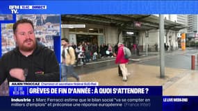 Grève SNCF: "Ce calendrier, nous ne l'avons pas choisi", rappelle Julien Troccaz, cheminot