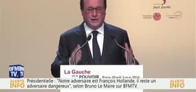 Colloque "La gauche au pouvoir": "François Hollande s'est systématiquement occupé de ses petits intérêts", Bruno Le Maire