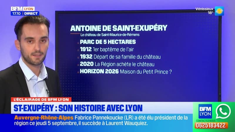 Antoine de Saint-Exupéry: quelles traces de son passage à Lyon? (1/1)