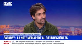Condamnation de Nicolas Sarkozy: "Il n'est la victime d'aucun complot", assure Fabrice Arfi, responsable du pôle Enquête de Médiapart