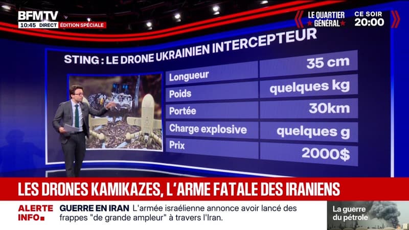 LES ÉCLAIREURS - Les drones kamikazes, armes fatales de l'Iran