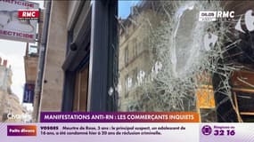 Manifestations anti-RN : les commerçants inquiets