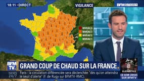 Grand coup de chaud sur la France
