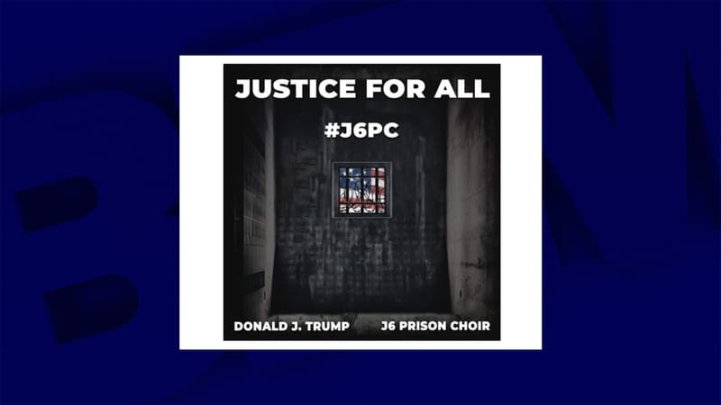 Donald Trump a enregistré une chanson avec des détenus poursuivis pour l'assaut du Capitole