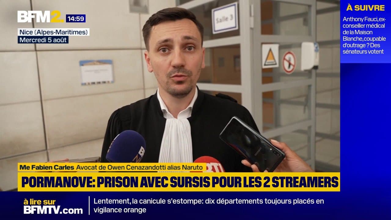 "Si il n'est pas le diffuseur pourquoi le banir ?", déclare l'avocat du streamer Naruto