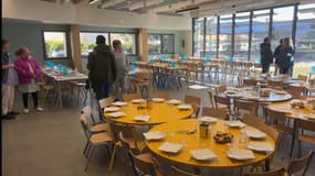 À Sisteron, la cantine de l'école du quartier du Thor inaugurée après 15 mois de travaux.

