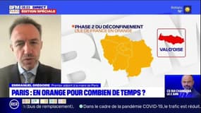 "Nous aurions dû passer en vert mais nous comprenons la prudence du gouvernement" , assure Emmanuel Grégoire, premier adjoint à la mairie de Paris