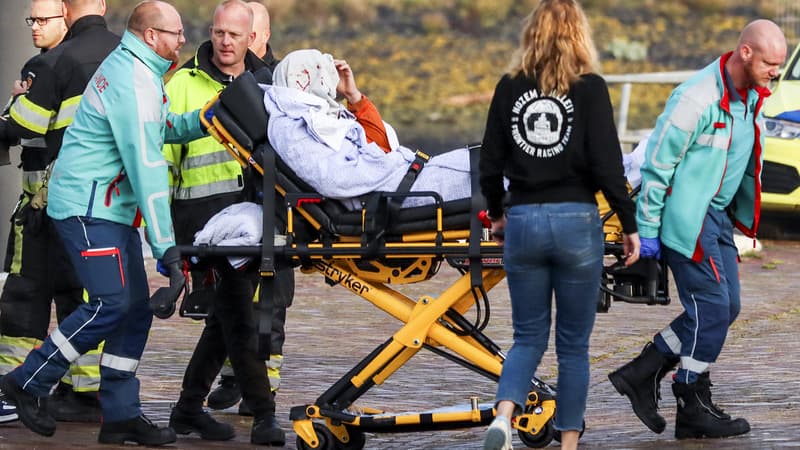 Une collision entre un ferry et un bateau taxi a fait deux morts au nord-ouest des Pays-Bas, le 21 octobre 2022.