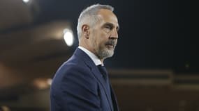 Adolf Hutter lors du match de Ligue des champions entre l'AS Monaco et le Benfica Lisbonne - le 12/02/2025