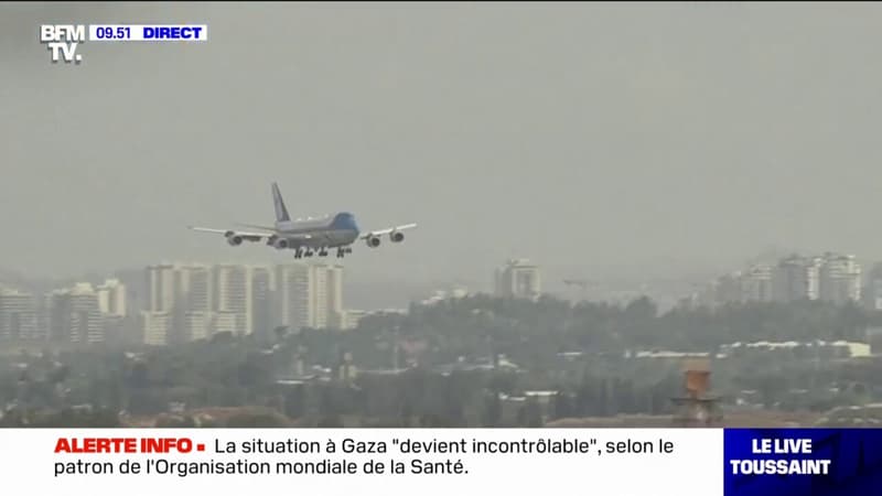 Israël: Joe Biden atterrit à Tel-Aviv