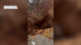 Le QG du Hezbollah bombardé dans une frappe qui a tué le leader du mouvement Hassan Nasrallah, le 27 septembre 2024.
