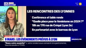Histoire du jour: les événements prévus à Lyon pour la journée internationale des droits des femmes