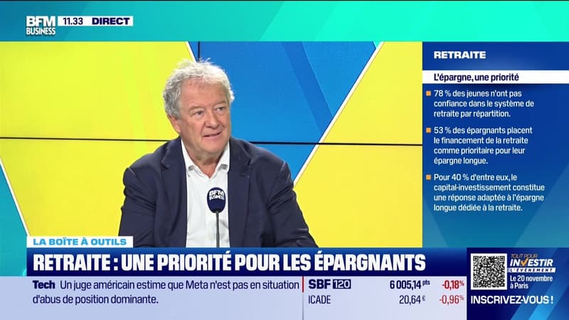 La boîte à outils : Retraite, une priorité pour les épargnants - 19/11