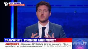 Régionales en Ile-de-France: Julien Bayou souhaite "offrir un vélo à chaque lycéen et lycéenne"