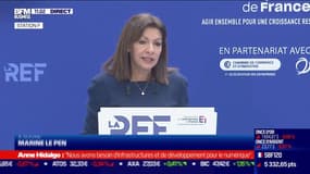 Anne Hidalgo: "Nous ne pouvons pas nous inscrire dans un modèle de développement low cost, et pour cela il nous faut revaloriser le travail, par une augmentation du SMIC de 15% dès mon arrivée" 