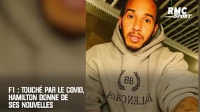 F1 : Touché par le Covid, Hamilton donne de ses nouvelles