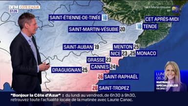 Météo Côte d’Azur: le soleil brillera ce samedi malgré quelques nuages attendus sur le Mercantour