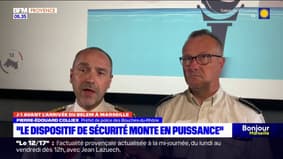Marseille: "le dispositif de sécurité monte en puissance" avant l'arrivée de la flamme